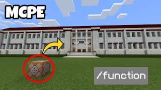 HOW TO SPAWN A MANSION USING COMMANDS IN MINECRAFT BEDROCK Function [upl. by Broderick]