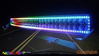 👉 NICOLIGHT Chaser LED Light Bars  Detailed Look in 4K [upl. by Devol]