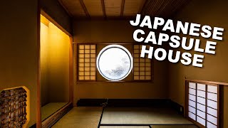 Inside Japans CAPSULE Home  Tokyo Portfolio Home Tours [upl. by Yrol592]