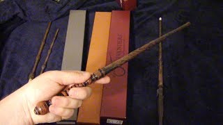 Wizarding World of Harry Potter wands Interactive Non Interactive and Light Up [upl. by Ahsienel388]