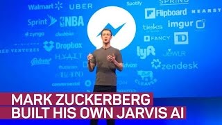 Mark Zuckerberg builds his own Jarvis AI [upl. by Sivrad]