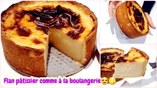 Recette du Flan pâtissier  très facile à réaliser déliiiicieux [upl. by Navad147]