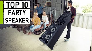 Top 10 Loudest Party Speakers You Should Buy [upl. by Ytima729]