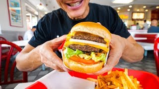 InNOut Burger VS Five Guys American Fast Food Review [upl. by Fleck]