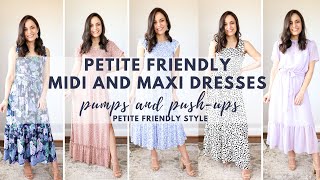 Petite Friendly Midi and Maxi Dresses [upl. by Bordy]