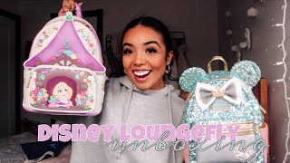 Disney Loungefly Unboxing Haul [upl. by Carole991]