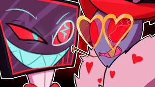 3 INTENSE VOX X VALENTINO COMICS Hazbin Hotel Comic Dubs [upl. by Harias798]