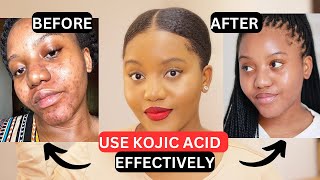 HOW TO PROPERLY USE KOJIC ACID SOAP BAR [upl. by Durstin]