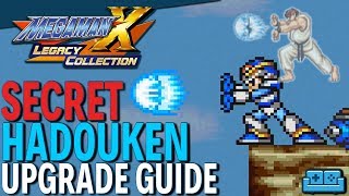 MEGA MAN X LEGACY COLLECTION  SECRET HADOUKEN GUIDE [upl. by Duwe70]