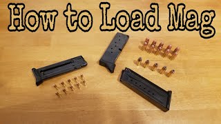 How to Load Ruger Magazines [upl. by Akeret]