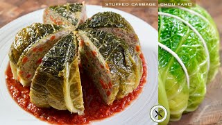 Stuffed Cabbage  Chou Farci – Bruno Albouze [upl. by Anreval]