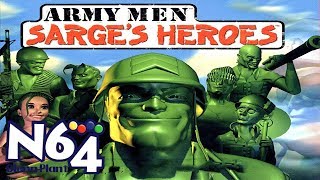 Army Men  Sarges Heroes  Nintendo 64 Review  HD [upl. by Sabanrab]