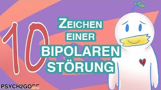 10 Zeichen einer Bipolaren Störung [upl. by Schwing]