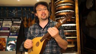 Folkfriends Renaissance Cittern 4 courses 9 strings [upl. by Jentoft382]