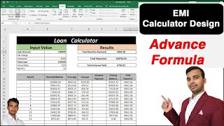 EMI loan calculator excel reducing balance sheet design with statement in Ms Excel [upl. by Wemolohtrab]