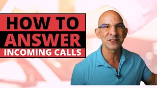 Customer Service Training  How To Answer Incoming Calls [upl. by Rourke923]