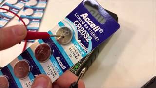 Accel CR2032 3V Lithium Batteries Review [upl. by Tabbie398]