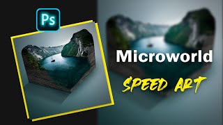 MicroWorld  Speed Art Photoshop [upl. by Sheridan]