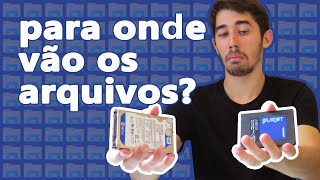 SSD  HD Como salvar arquivos automaticamente no HD [upl. by Wein]