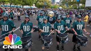 Philadelphia Eagles Hold Super Bowl Parade  CNBC [upl. by Attiuqihc]