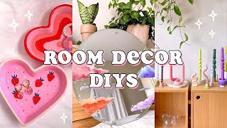 how to make your room AESTHETIC with DIYs 🎨 cheap room decor PART 1 [upl. by Dustan370]