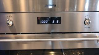 Smeg Steam Oven Instructions Tutorial SU45VCX1 SCU45VCS1 [upl. by Icyaj]