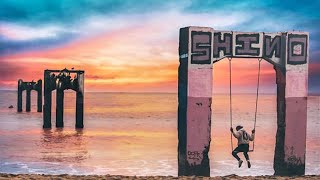 DAVENPORT BEACH  ABANDONED PIER  SWING  DAVENPORT CA [upl. by Leirrad]