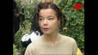 Björk statement to the press about her stalker London September 18 1996 [upl. by Eal]