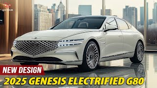 2025 Genesis Electrified G80  Luxury Goes Electric [upl. by Aenahs]