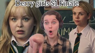 Derry girls S1 Finale Reaction [upl. by Atenahs]