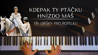 Kdepak ty ptáčku hnízdo máš  noty pro piano [upl. by Solana417]