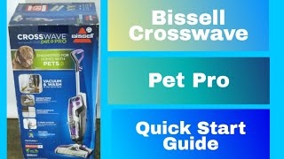 Bissell Crosswave Pet Pro Unboxing Demo amp Review [upl. by Concha]