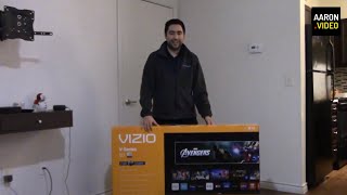 Unboxing Vizio VSeries 50 inch 4K TV from Walmart [upl. by Tirb]