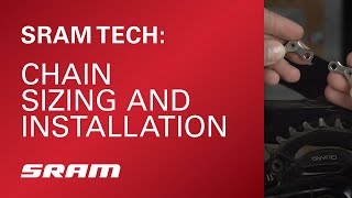 SRAM Tech Chain Sizing and Installation [upl. by Macfadyn]