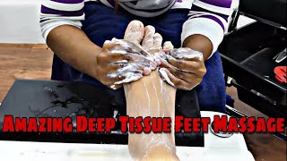 Spa Pedicure Massage With Pressure Point  ASMR FEET MASSAGE [upl. by Ranna]