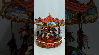 Mr Christmas triple decker carousel [upl. by Namrak569]