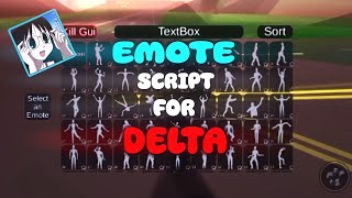 emote script for delta pastebin [upl. by Cynthie711]