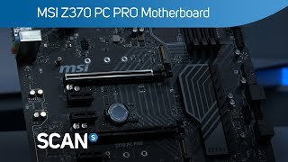 MSI Z370 PC PRO motherboard  Overview [upl. by Yecnahc]