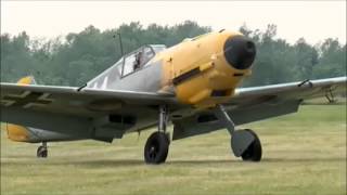 75 year old Messerschmitt BF109 E4 flys again [upl. by Notle]