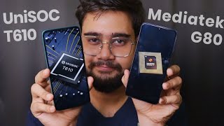 YE PROCESSOR POWERFUL HAI 😍 UniSOC T610 VS Mediatek G80 Speed Test Comparison 🔥 [upl. by Eittod890]