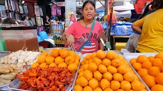 Filipino Street Food Tour  BALUT and KWEK KWEK at Quiapo Market Manila Philippines [upl. by Blackman]