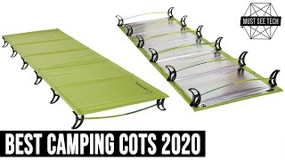 10 Best Camping Cots to Buy as Your Perfect Bed Away from Home [upl. by Nalro356]