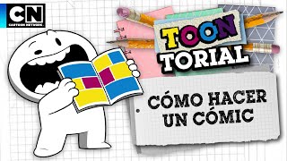 CÓMO HACER TU PROPIO COMIC  TOONTORIAL  CARTOON NETWORK [upl. by Leake]