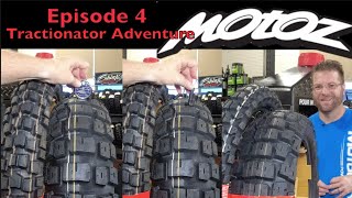 Game Changer Motoz Tractionator Adventure Tire Review  Ep4 Motoz Monday  Best Adv Touring Tire [upl. by Inhsor]