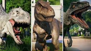 ALL 68 DINOSAURS  Jurassic World Evolution [upl. by Aleirbag392]