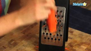 How to Grate or Shred a Carrot [upl. by Anneg]