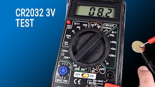 How to measure CR2032 3V Cell Batteries Gaak [upl. by Nylimaj350]