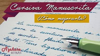 ✍️ 5 Pasos para Mejorar la Cursiva Manuscrita [upl. by Esaertal]