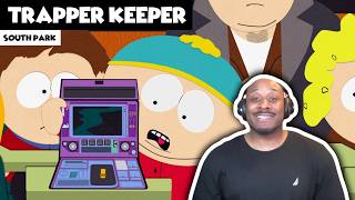 SOUTH PARK  Trapper Keeper PEAK NOSTALGIA REACTION [upl. by Nwahsat]