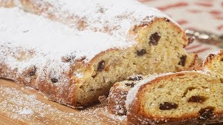 Stollen Recipe Demonstration  Joyofbakingcom [upl. by Lindsley]